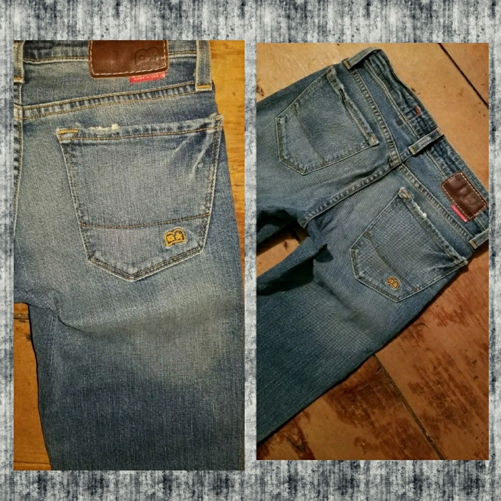 Y2k Vtg Big Star Boot Cut Jeans ALTERED RAW CUT HEM pls read Bohobo Grunge